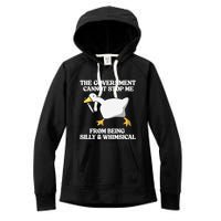 The Government Cannot Stop Me From Being Silly And Whimsical Women's Fleece Hoodie