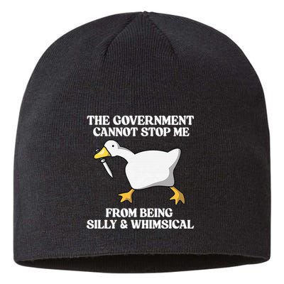 The Government Cannot Stop Me From Being Silly And Whimsical Sustainable Beanie