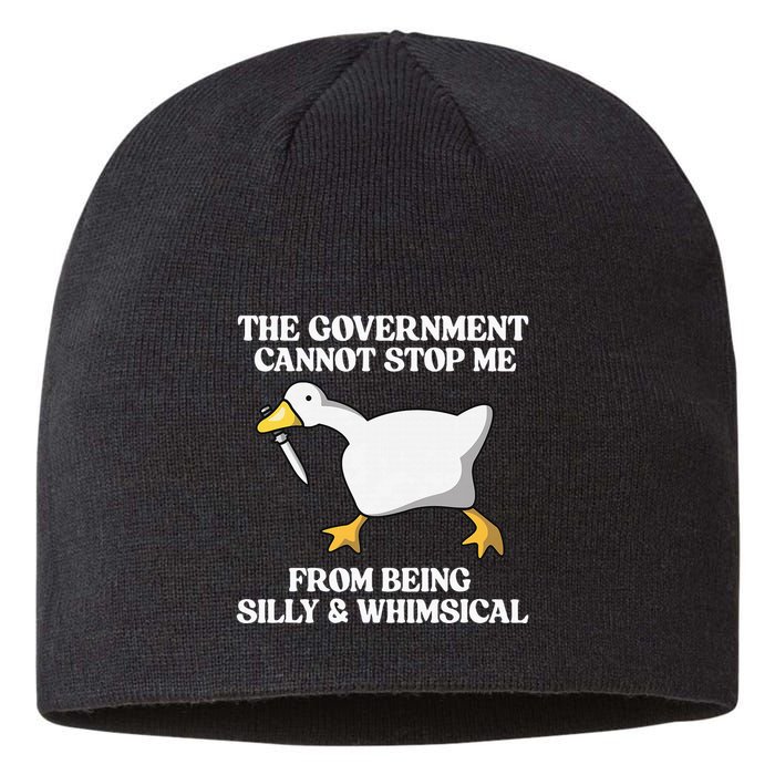 The Government Cannot Stop Me From Being Silly And Whimsical Sustainable Beanie