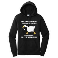 The Government Cannot Stop Me From Being Silly And Whimsical Women's Pullover Hoodie