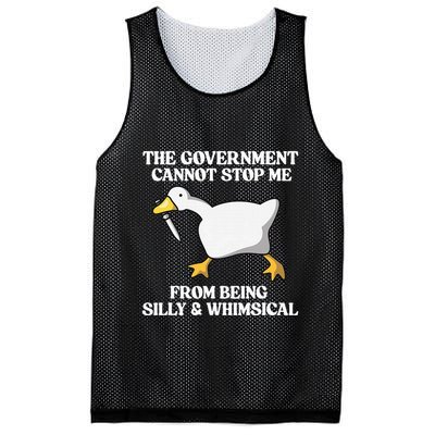 The Government Cannot Stop Me From Being Silly And Whimsical Mesh Reversible Basketball Jersey Tank