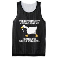 The Government Cannot Stop Me From Being Silly And Whimsical Mesh Reversible Basketball Jersey Tank