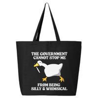 The Government Cannot Stop Me From Being Silly And Whimsical 25L Jumbo Tote