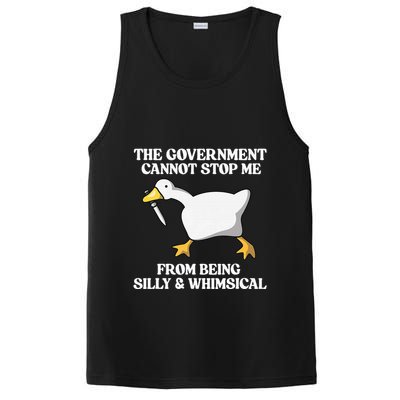 The Government Cannot Stop Me From Being Silly And Whimsical PosiCharge Competitor Tank