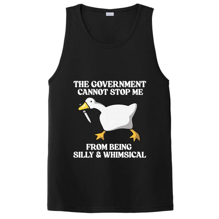 The Government Cannot Stop Me From Being Silly And Whimsical PosiCharge Competitor Tank