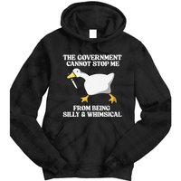 The Government Cannot Stop Me From Being Silly And Whimsical Tie Dye Hoodie