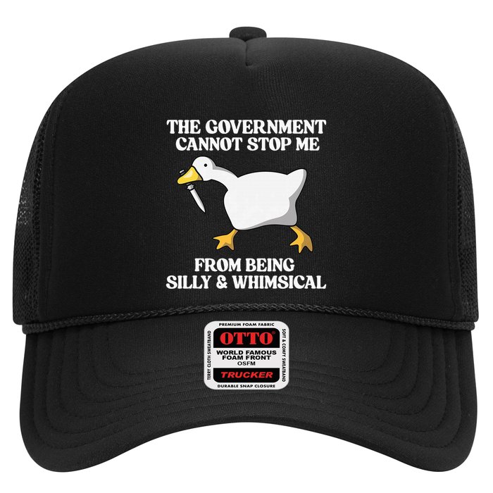 The Government Cannot Stop Me From Being Silly And Whimsical Trucker Hat