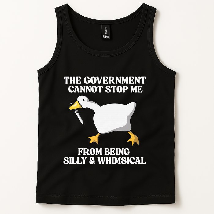 The Government Cannot Stop Me From Being Silly And Whimsical Tank Top