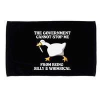 The Government Cannot Stop Me From Being Silly And Whimsical Microfiber Hand Towel