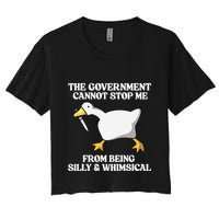 The Government Cannot Stop Me From Being Silly And Whimsical Crop Top