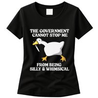 The Government Cannot Stop Me From Being Silly And Whimsical Womens T-Shirt