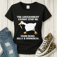 The Government Cannot Stop Me From Being Silly And Whimsical Womens T-Shirt