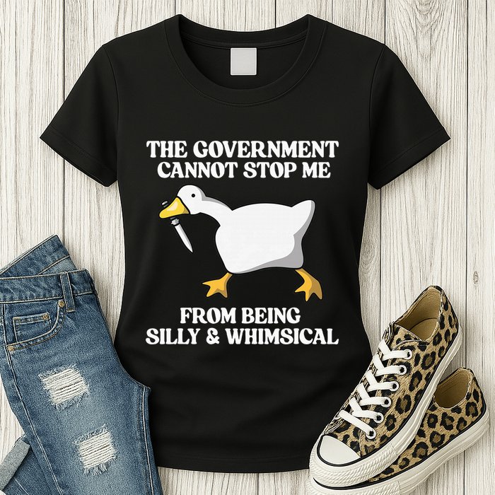 The Government Cannot Stop Me From Being Silly And Whimsical Womens T-Shirt