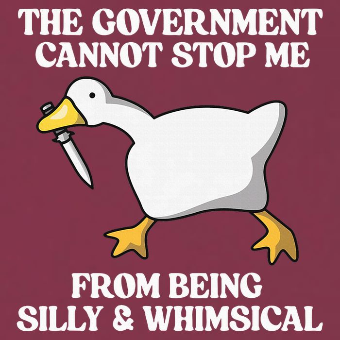 The Government Cannot Stop Me From Being Silly And Whimsical 16oz Travel Tumbler