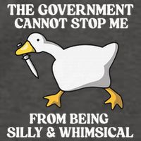 The Government Cannot Stop Me From Being Silly And Whimsical Vector Backpack