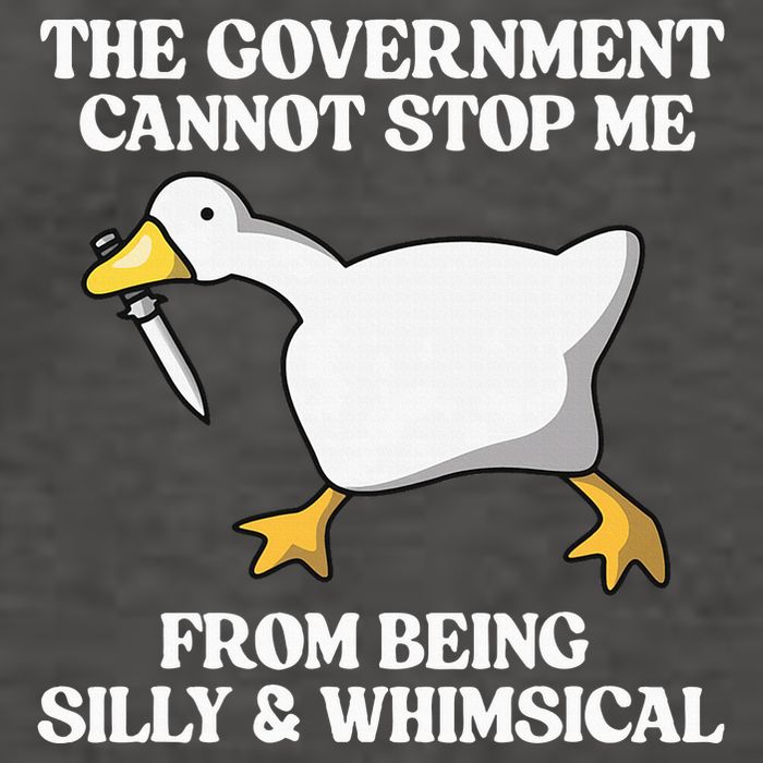 The Government Cannot Stop Me From Being Silly And Whimsical Vector Backpack