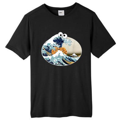 The Great Cookie Eating Wave Off Kanagawa Googly Tall Fusion ChromaSoft Performance T-Shirt