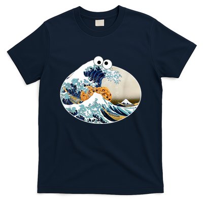 The Great Cookie Eating Wave Off Kanagawa Googly T-Shirt