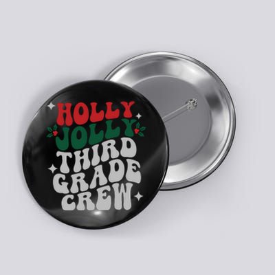 Third Grade Christmas Jolly Button