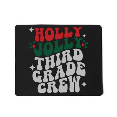 Third Grade Christmas Jolly Mousepad