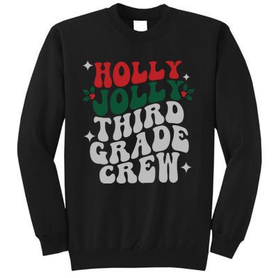 Third Grade Christmas Jolly Tall Sweatshirt