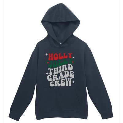 Third Grade Christmas Jolly Urban Pullover Hoodie