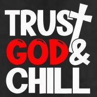 Trust God & Chill Adult Drive Performance Visor