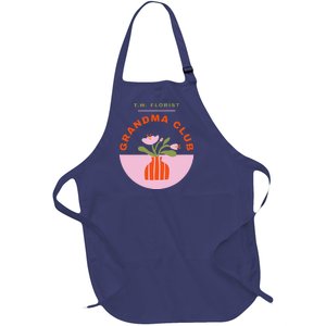 T.W. Grandma Club Full-Length Apron With Pockets