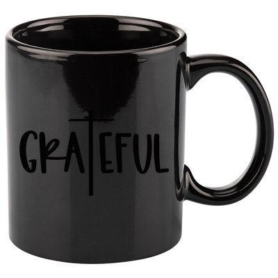 The Grateful Cross Faith Christian Religious Jesus Easter 11oz C Handle Ceramic Mug