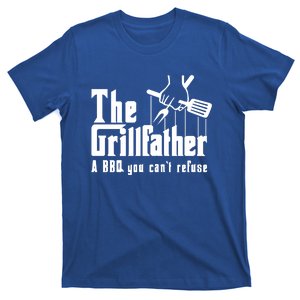 The Grillfather Cool Grill Barbecue Bbq Meaningful Gift T-Shirt