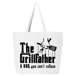 The Grillfather Cool Grill Barbecue Bbq Meaningful Gift 25L Jumbo Tote