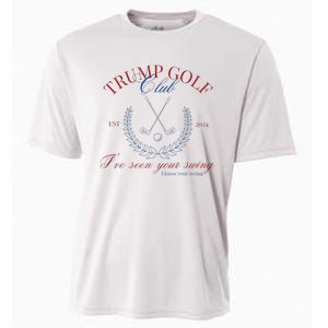 Trump Golf Club IVe Seen Your Swing Funny Trump 2024 Debate Cooling Performance Crew T-Shirt