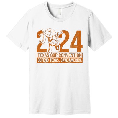 Texas Gop Convention Defend Texas Save America Premium T-Shirt