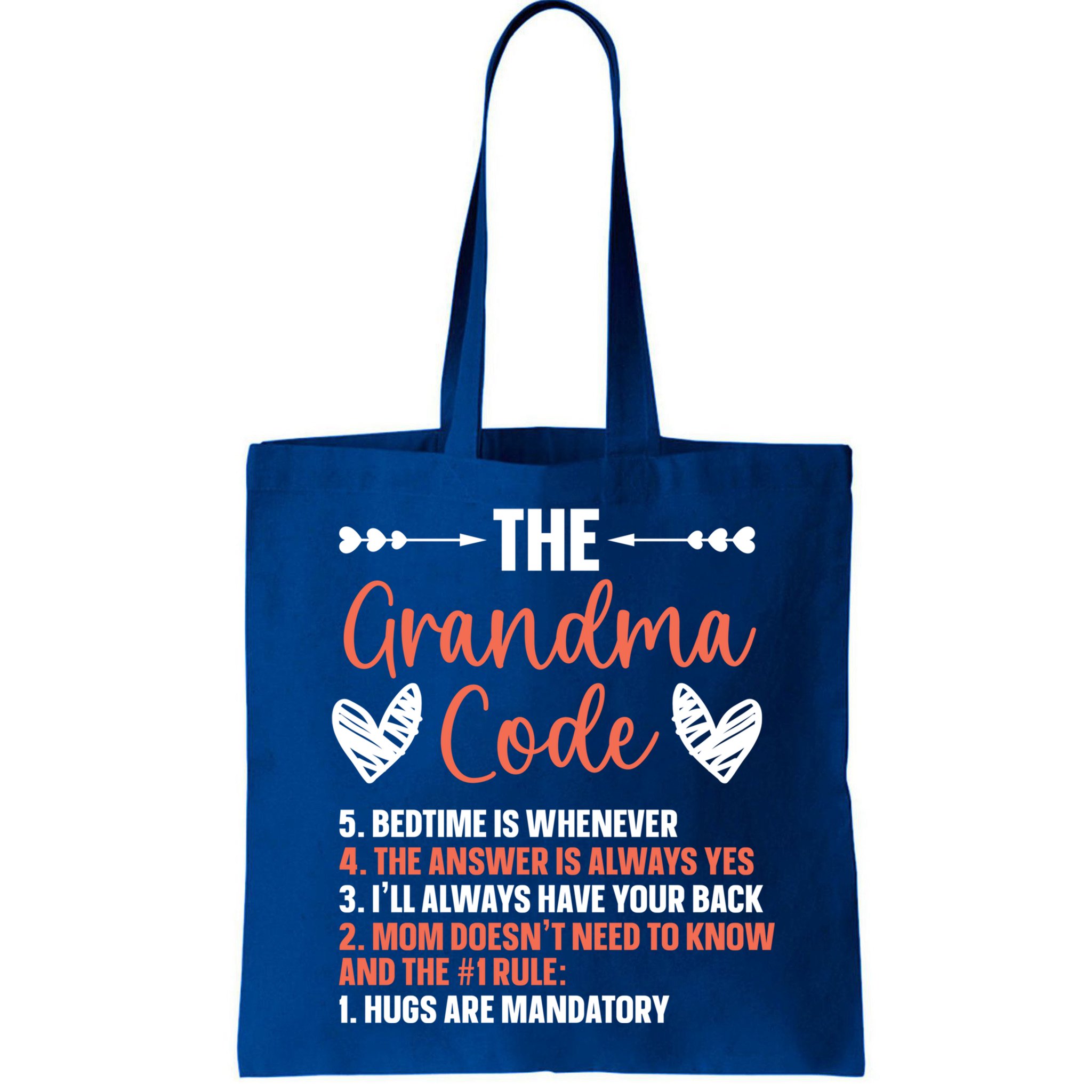 The Grandma Code Granny Grandmother Grandparent Gift Bag