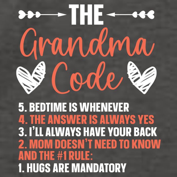 The Grandma Code Granny Grandmother Grandparent Gift Vector Backpack