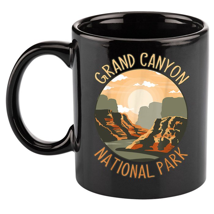 The Grand Canyon National Park Design 11oz C Handle Ceramic Mug