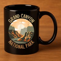 The Grand Canyon National Park Design 11oz C Handle Ceramic Mug