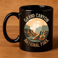 The Grand Canyon National Park Design 11oz C Handle Ceramic Mug
