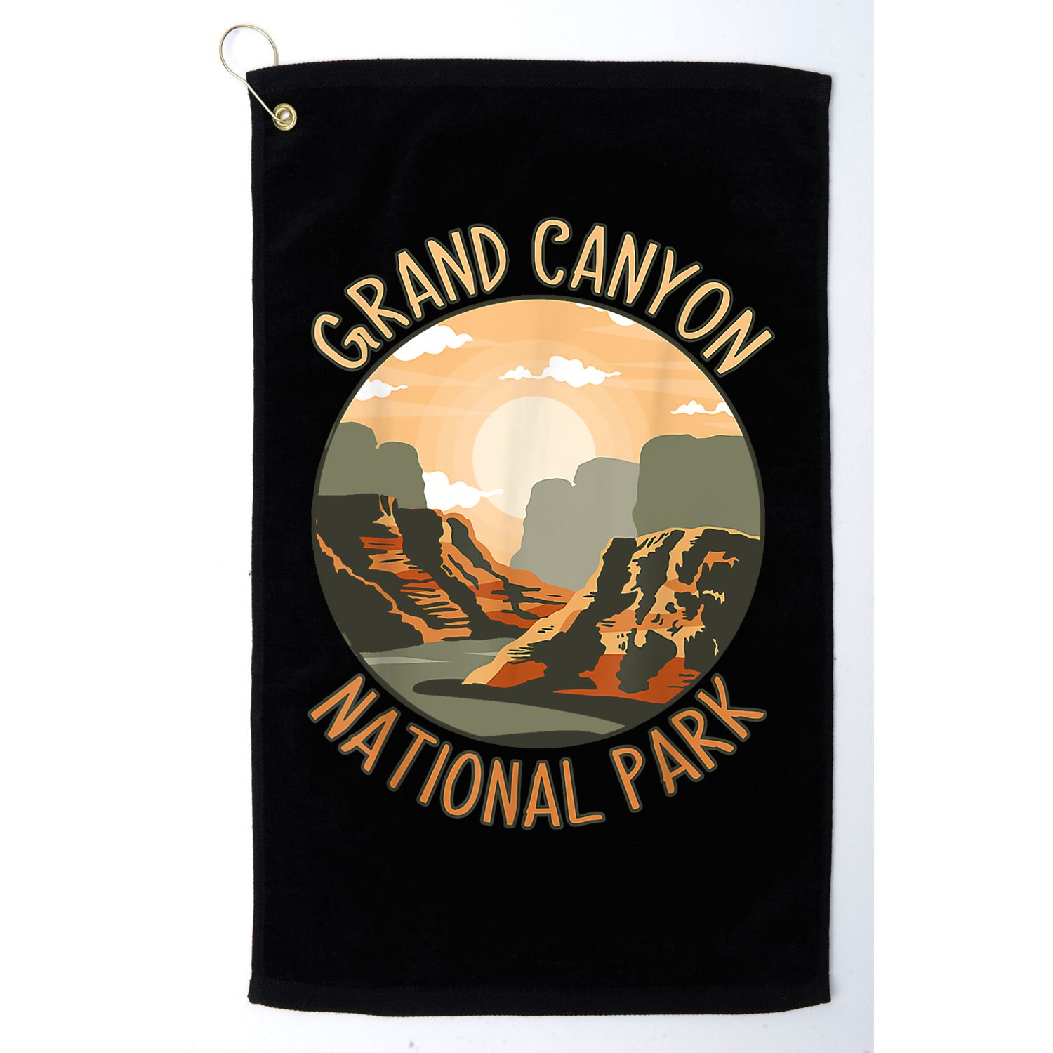 The Grand Canyon National Park Design Golf Towel