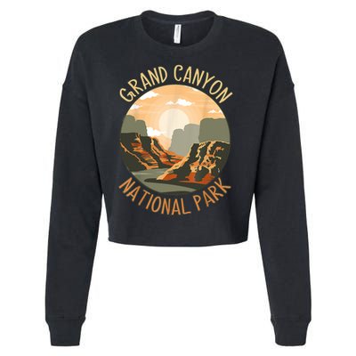 The Grand Canyon National Park Design Cropped Pullover Crew