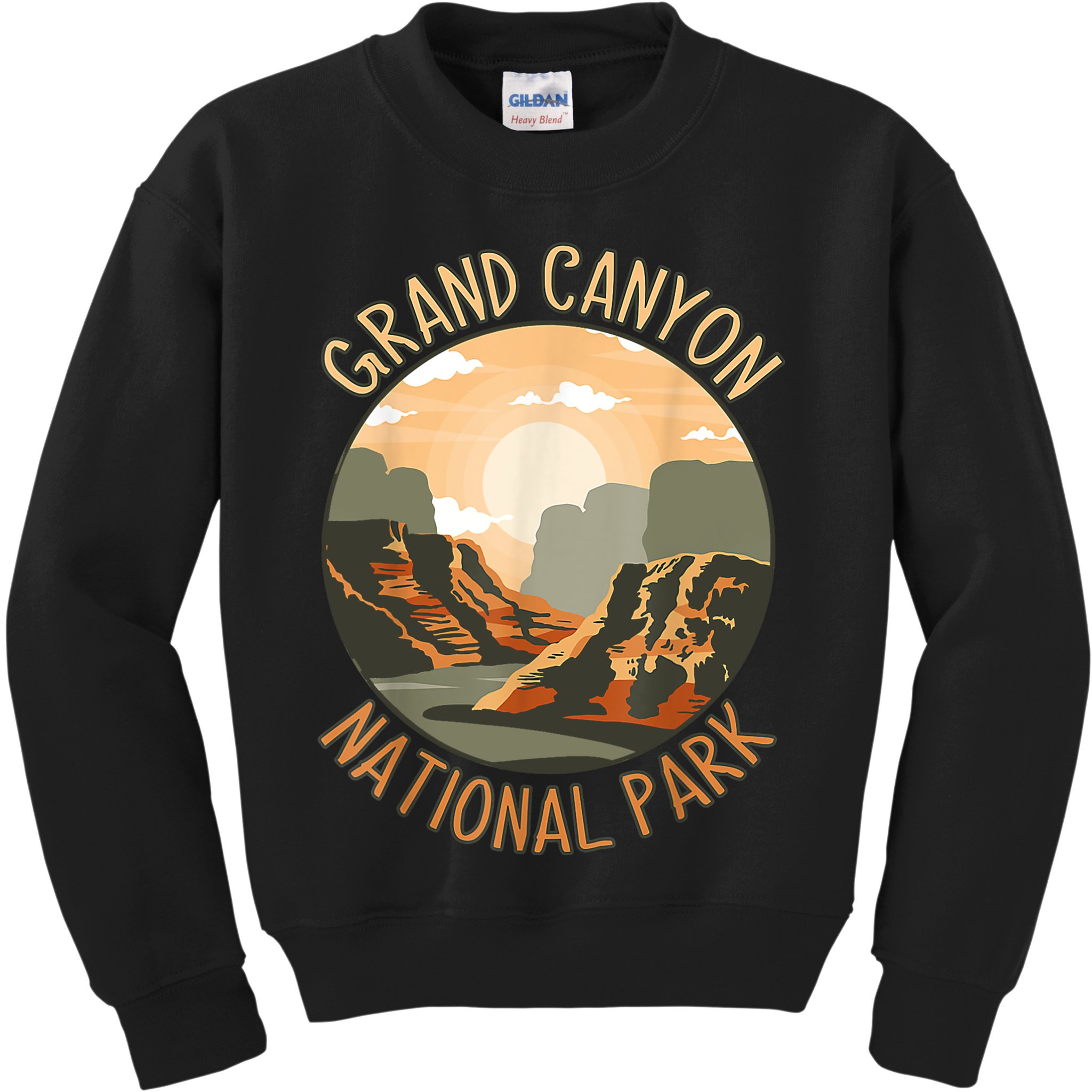 The Grand Canyon National Park Design Kids Sweatshirt