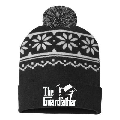 The Guardfather Color Guard Dad USA-Made Snowflake Beanie