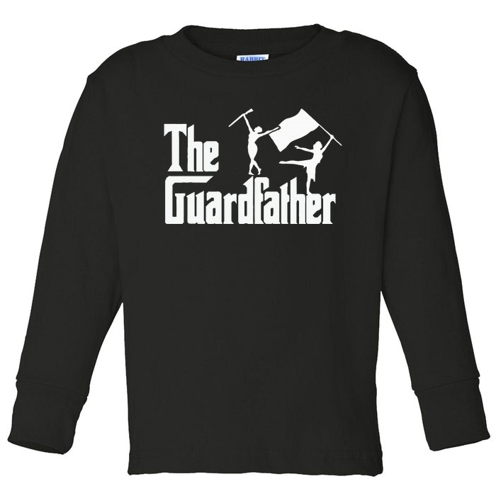 The Guardfather Color Guard Dad Toddler Long Sleeve Shirt