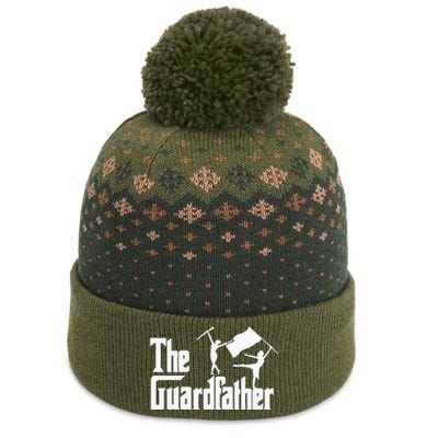 The Guardfather Color Guard Dad The Baniff Cuffed Pom Beanie