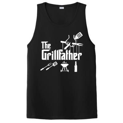 The Grillfather Cute Gift PosiCharge Competitor Tank