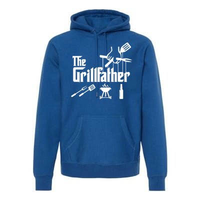 The Grillfather Cute Gift Premium Hoodie