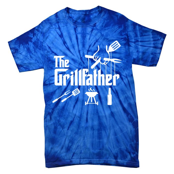 The Grillfather Cute Gift Tie-Dye T-Shirt