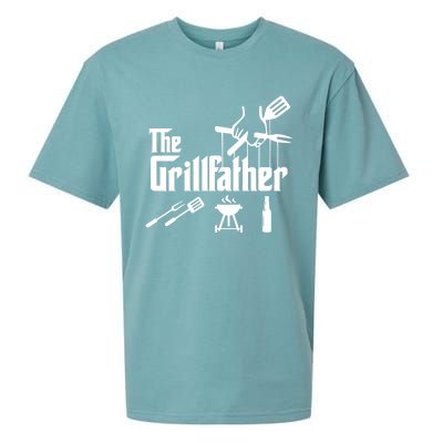 The Grillfather Cute Gift Sueded Cloud Jersey T-Shirt