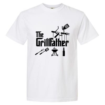 The Grillfather Cute Gift Garment-Dyed Heavyweight T-Shirt