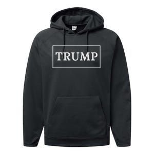 Trump Graphic Cool Performance Fleece Hoodie